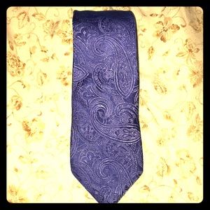 Sean Jean  collection tie dark Royal blue